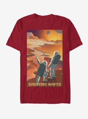 NASA Mars Surveyors Wanted T-Shirt