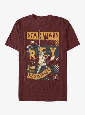 Star Wars: The Last Jedi Rey Join Resistance T-Shirt