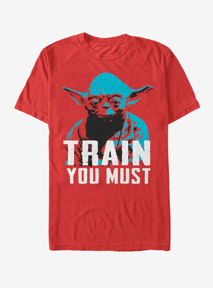 Star Wars Yoda Train You Must T-Shirt