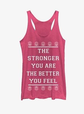 Nintendo Super Mario Bros. Fire Flower Stronger Womens Tank