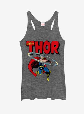 Marvel Thor Hammer Swing Womens Tank Top