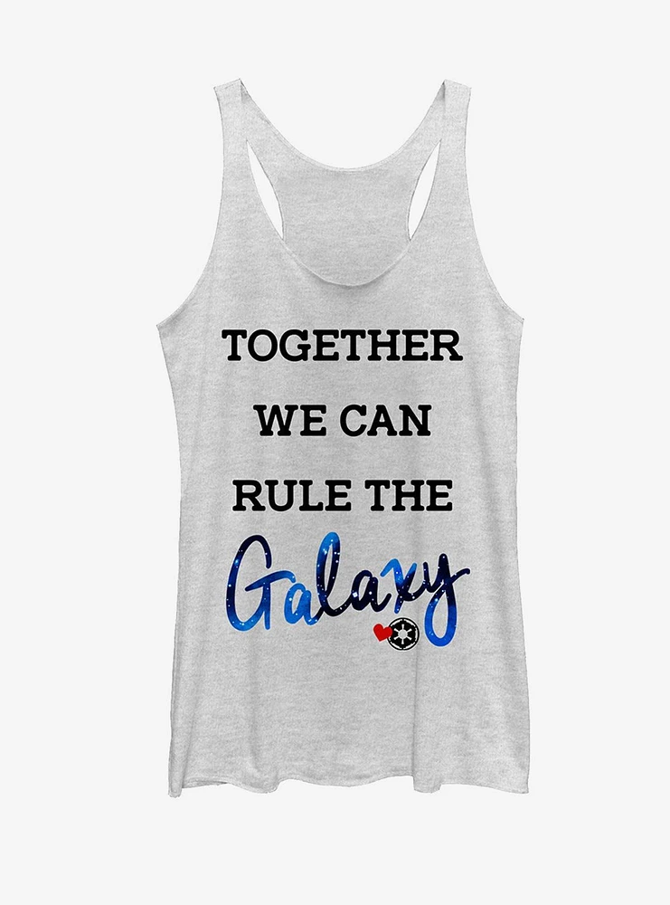 Star Wars Rule the Galaxy Womens Tank Top