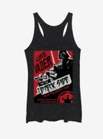 Star Wars Darth Vader Concert Poster Womens Tank Top