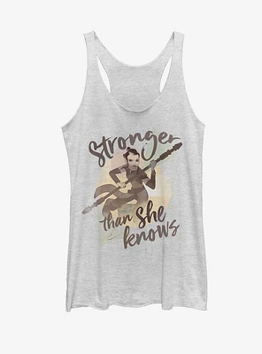 Star Wars Rey Stronger Womens Tank Top