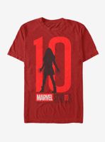 Marvel Cinematic Universe 10th Anniversary Scarlet Witch T-Shirt