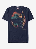 Marvel Black Panther 2018 Killmonger's Mask T-Shirt