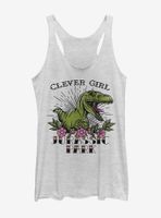 Jurassic Park Clever Girl Tattoo Womens Tank Top