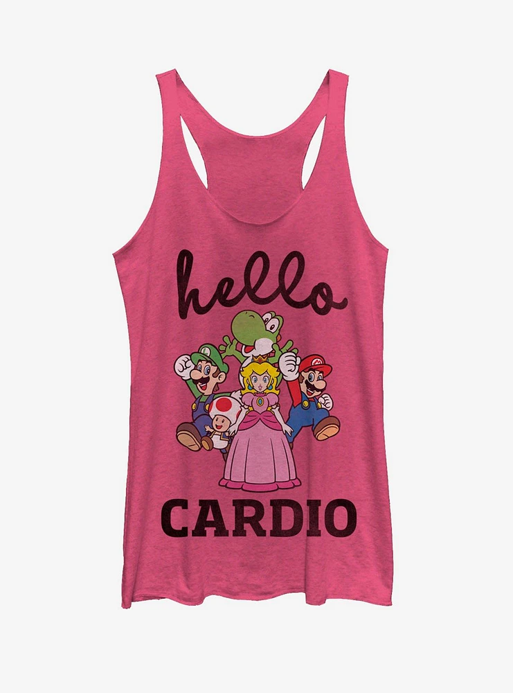 Nintendo Mario Hello Cardio Womens Tank Top