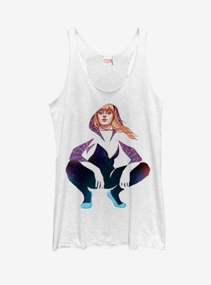 Marvel Spider-Gwen Cutout Womens Tank Top