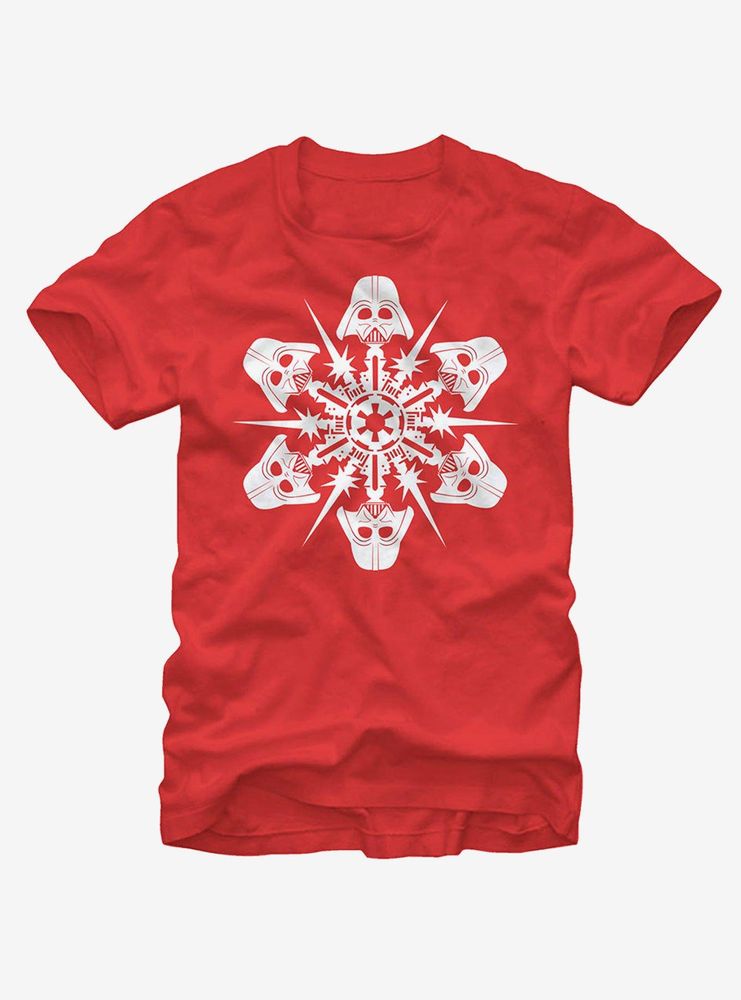 Star Wars Darth Vader Christmas Snowflake T-Shirt