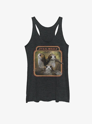 Star Wars: The Last Jedi Porgs Frame Womens Tank Top