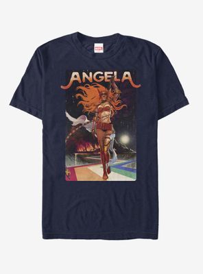 Marvel Guardians Of The Galaxy Angela Path T-Shirt