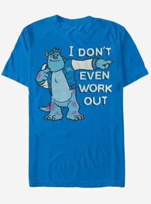 Disney Pixars Monster's University Sulley I Don't Even Work Out T-Shirt