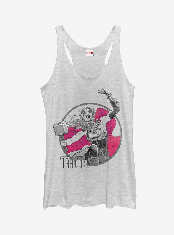 Marvel Jane Foster Thor Hammer Womens Tank