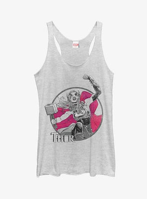 Marvel Jane Foster Thor Hammer Womens Tank