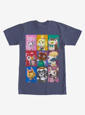 Nintendo Animal Crossing Characters T-Shirt
