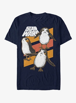 Star Wars Porg Stripes T-Shirt