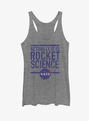 NASA It is Rocket Science Womens Tank