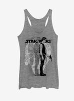 Star Wars Millennium Falcon Han Solo Womens Tank