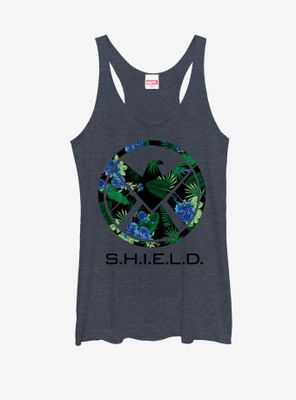 Marvel Agents of SHIELD Tropical Print Logo