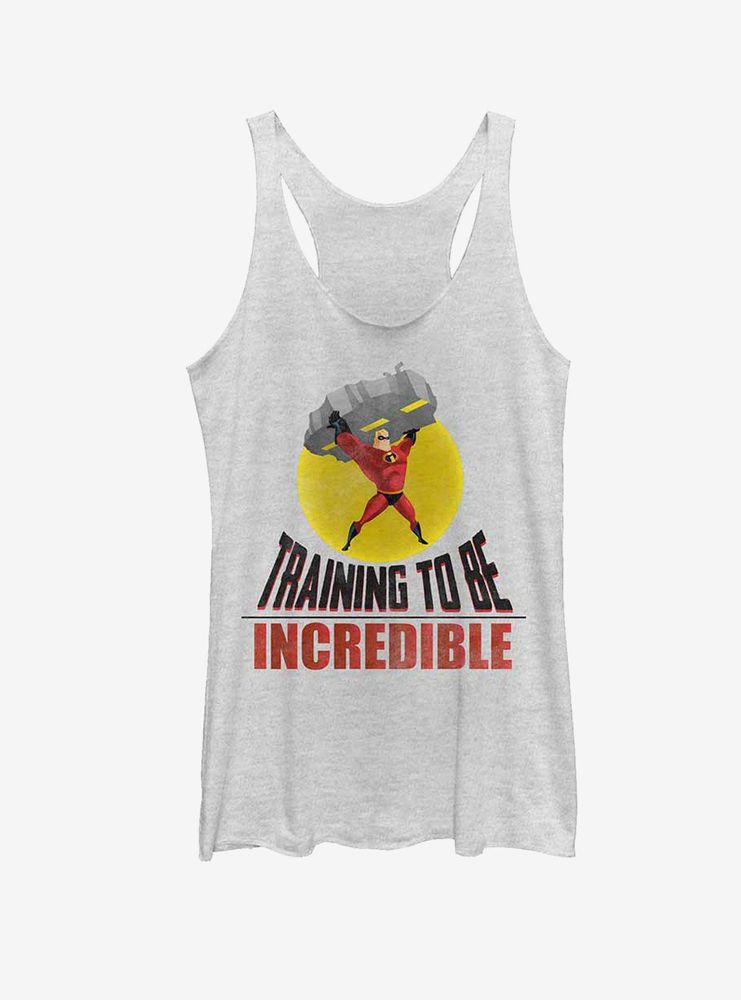 Disney Pixar The Incredibles Training To Be Incredible Womens Tank