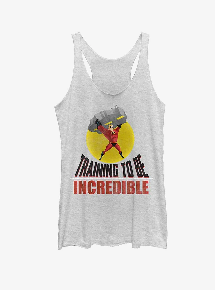 Disney Pixar The Incredibles Training To Be Incredible Womens Tank