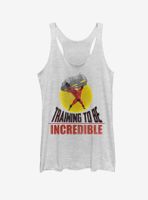 Disney Pixar The Incredibles Training To Be Incredible Womens Tank