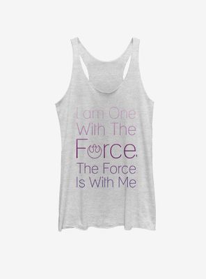 Star Wars Chirrut One with Force Womens Tank