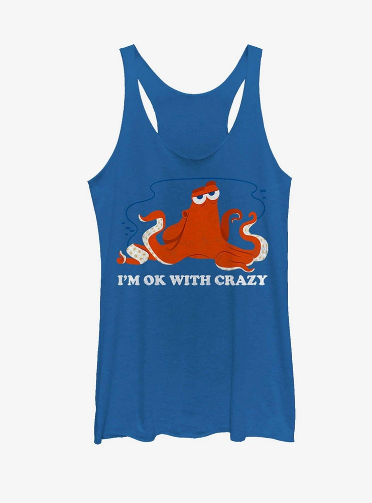 Disney Pixar Finding Dory Hank Ok Crazy Womens Tank