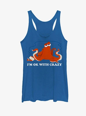 Disney Pixar Finding Dory Hank Ok Crazy Womens Tank