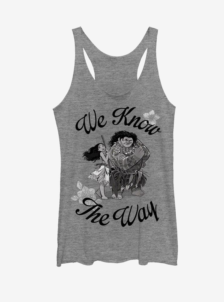 Disney Moana Know the Way Womens Tank