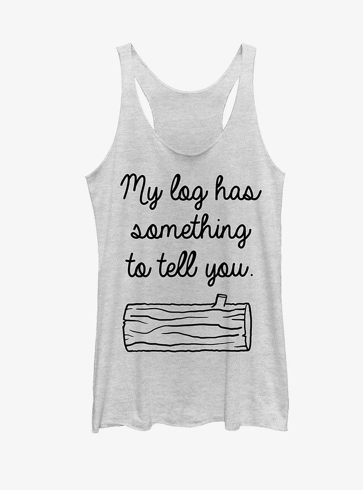 Twin Peaks Log Has Secrets Womens Tank