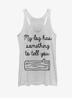 Twin Peaks Log Has Secrets Womens Tank
