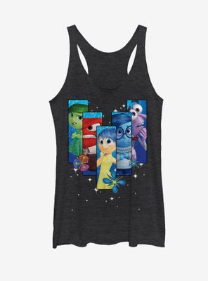 Disney Pixar Inside Out Riley's Emotions Boxes Womens Tank