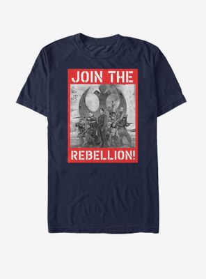 Star Wars Join the Rebellion Poster T-Shirt