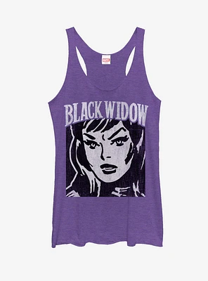 Marvel Black Widow Portrait Womens Tank