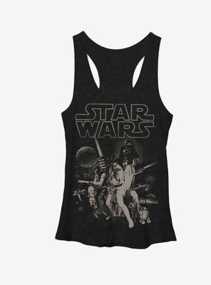 Star Wars Classic Poster Womens Tank