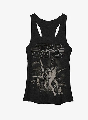 Star Wars Classic Poster Womens Tank