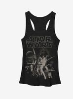 Star Wars Classic Poster Womens Tank