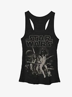 Star Wars Classic Poster Womens Tank