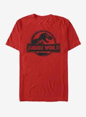 Jurassic World Spray Paint Print Logo T-Shirt
