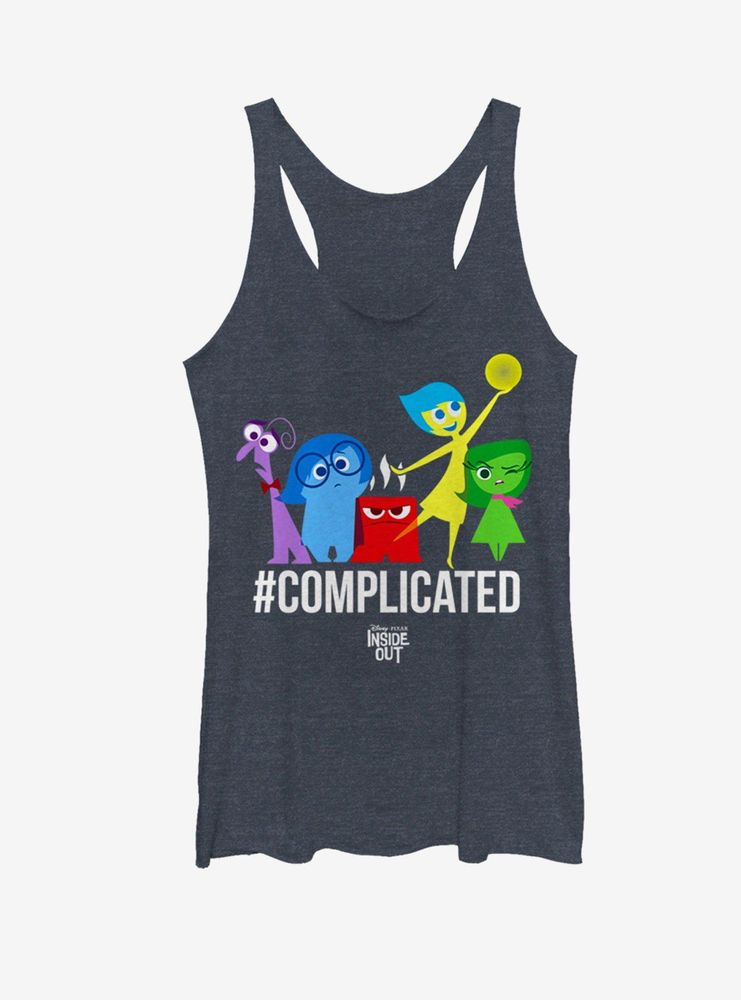 Disney Pixar Inside Out Complicated Emotions Womens Tank