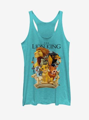 Disney Lion King Pride Land Characters Womens Tank