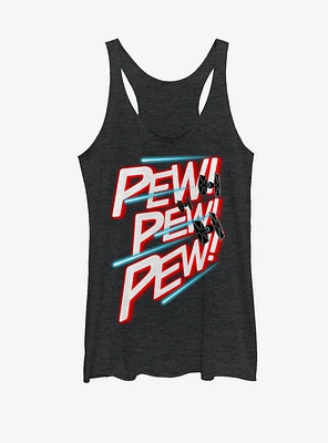 Star Wars TIE Fighter Pew Womens Tank