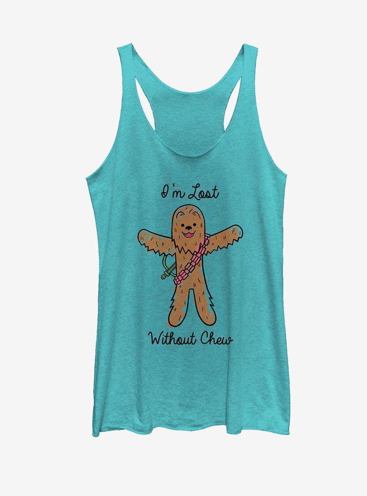 Star Wars Valentine's Day Lost Without Chew Womens Tank