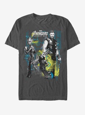 Marvel Avengers: Infinity War Space Crew T-Shirt