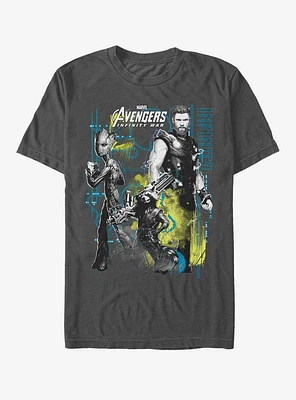 Marvel Avengers: Infinity War Space Crew T-Shirt