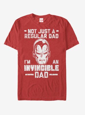 Marvel Father's Day Iron Man Not Regular Dad T-Shirt
