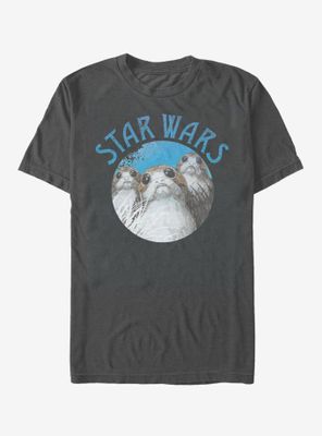 Star Wars Porg Circle T-Shirt