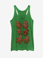 Star Wars Christmas Gingerbread Cookies Womens Tank